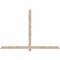 Ekena Millwork Eugene Smooth Timber Gable Bracket, Douglas Fir, 84"W x 56"H x 3 1/2"D x 3 1/2"F, 16/12 Pitch GBW084X56X0404EUG00SDF - alternate 1
